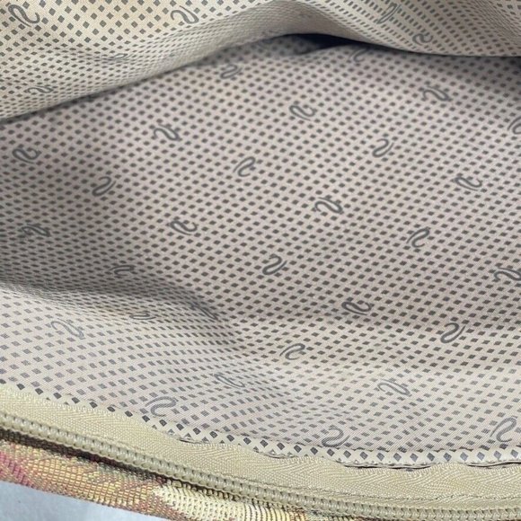 RICARDO BEVERLY HILLS Weekender Tapestry Carpetbag Travel Tote VINTAGE - Picture 11 of 16